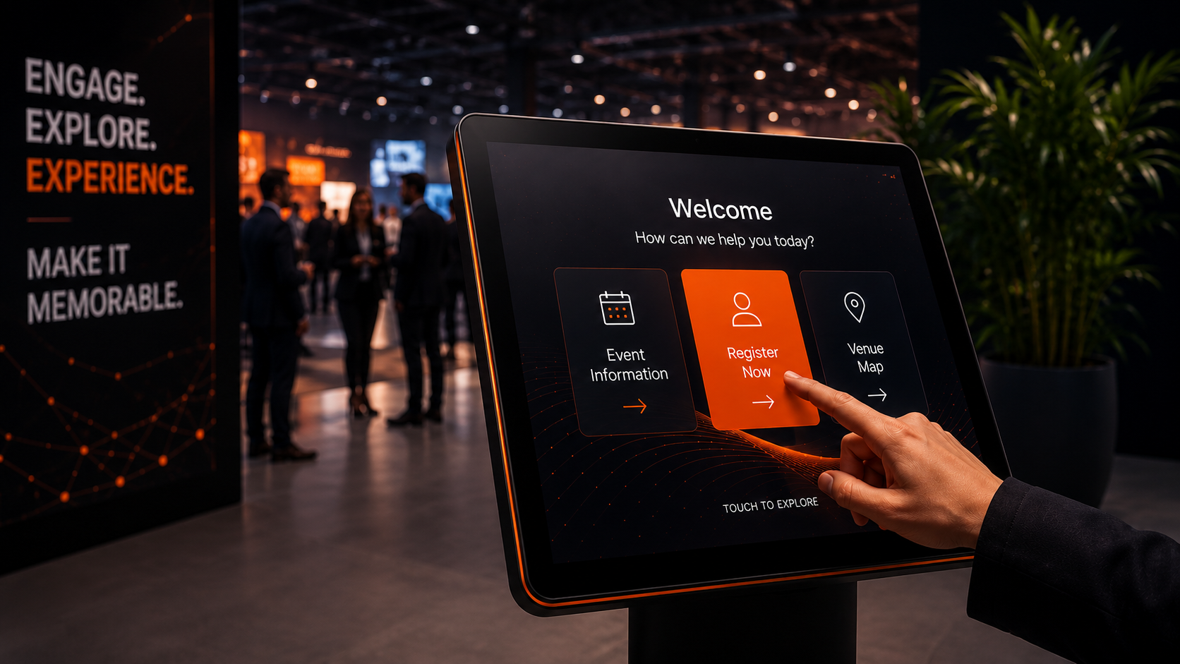 Behind the build: Designing touchscreens for busy environments